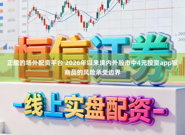 正规的场外配资平台 2026年以来境内外股市中4元投资app银商品的风险承受边界
